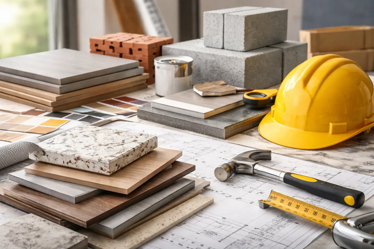 L'impact des choix de matériaux sur vos projets de travaux