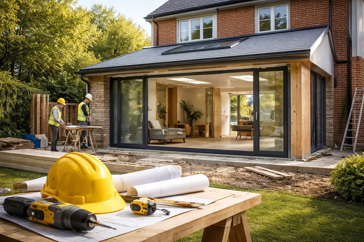 Les astuces pour réussir vos travaux d'extension de maison