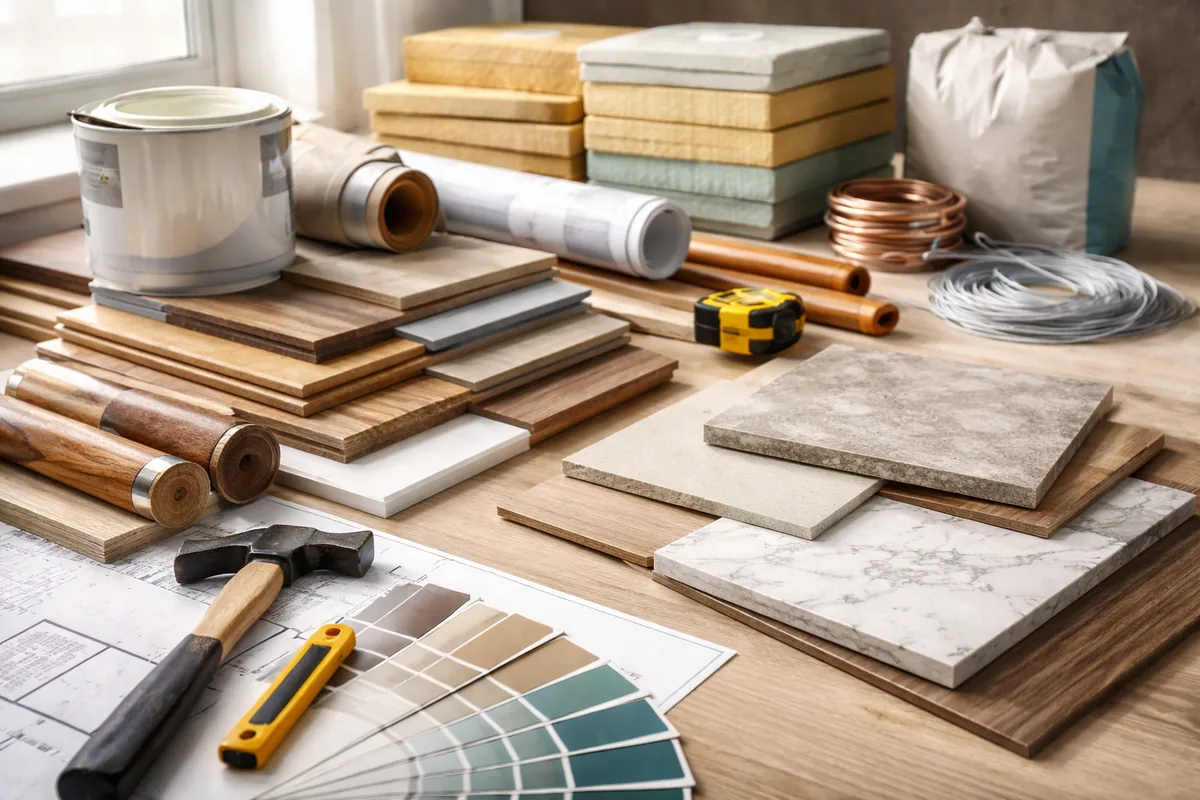 Comment choisir le bon matériau pour vos travaux de rénovation